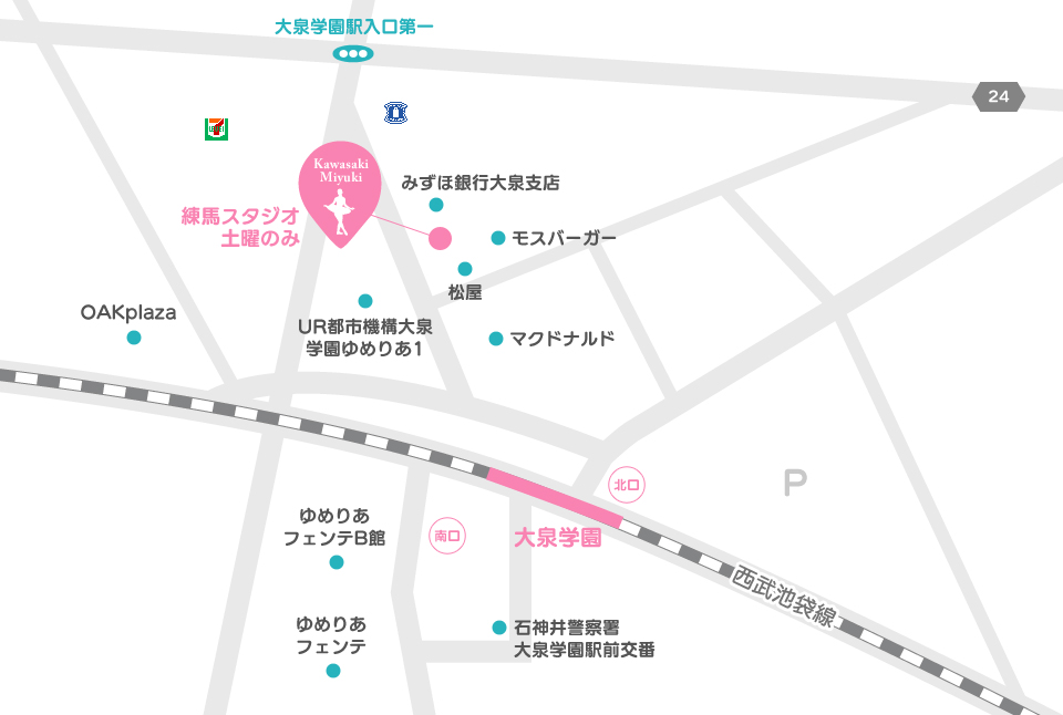 練馬スタジオ地図